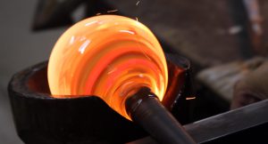 Hot glass flameworking