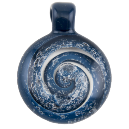 Blue Spiral Pendant